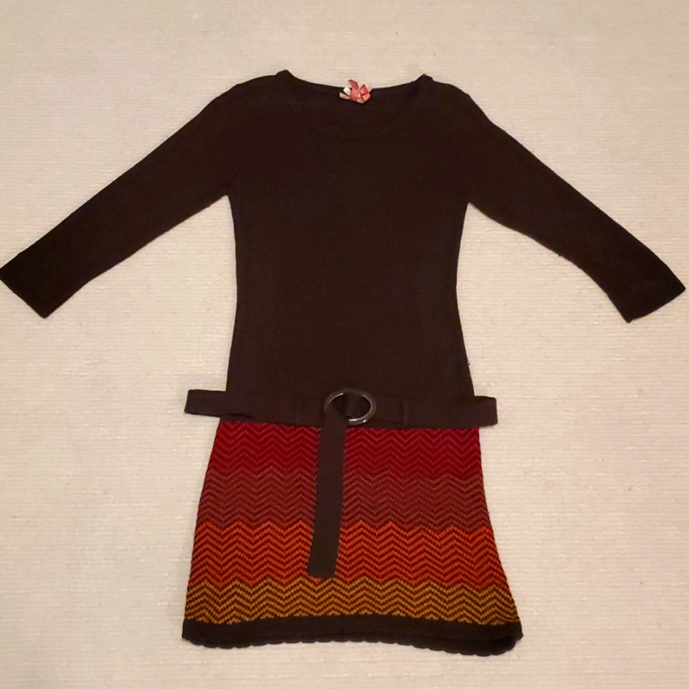 Derek Heart Women's Medium Brown Dress